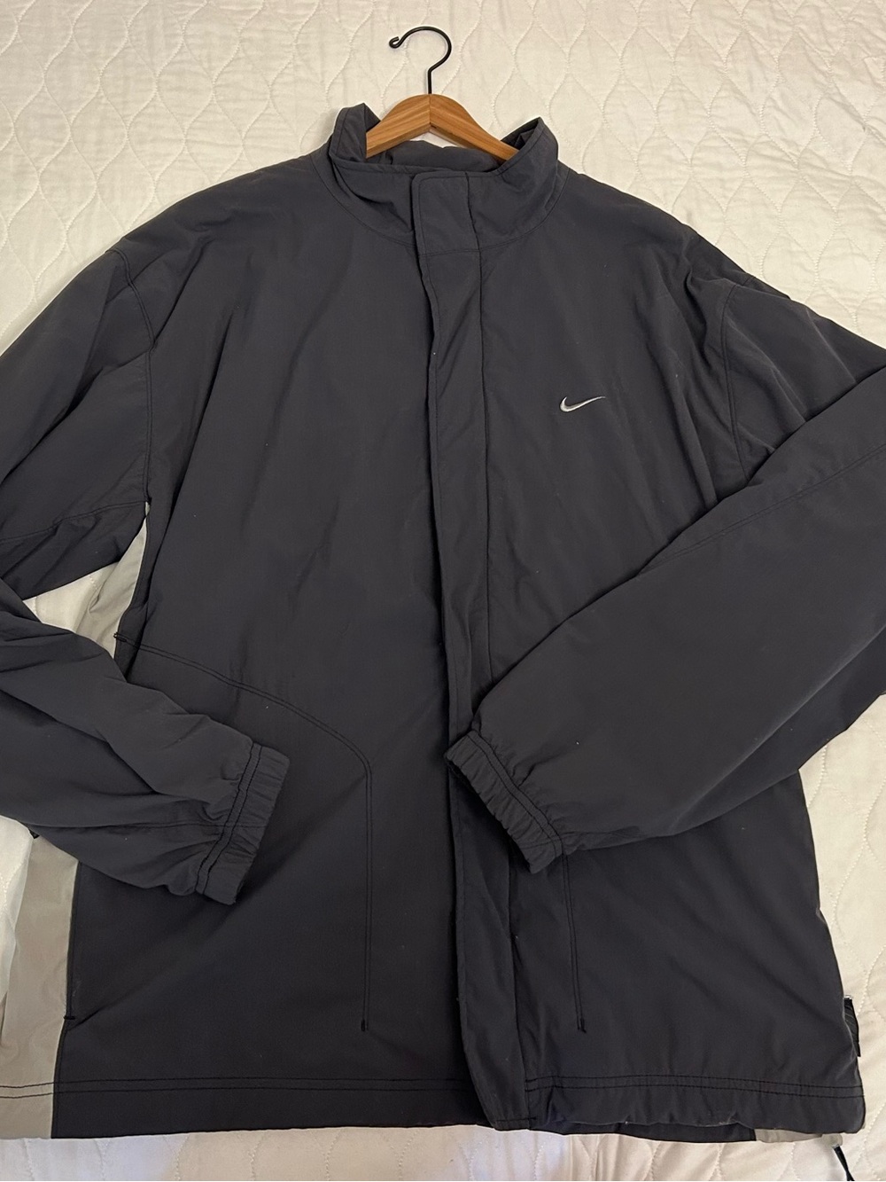 Nike Black Performance Shell Jacket with Small Swoosh